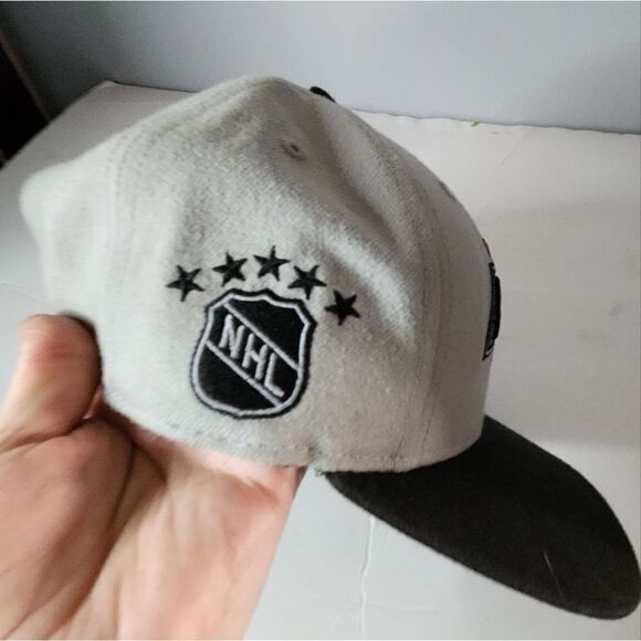 Los Angeles Kings Hat Cap Snapback Gray Black Adjustable Embroidered NHL Hockey - Picture 4 of 9